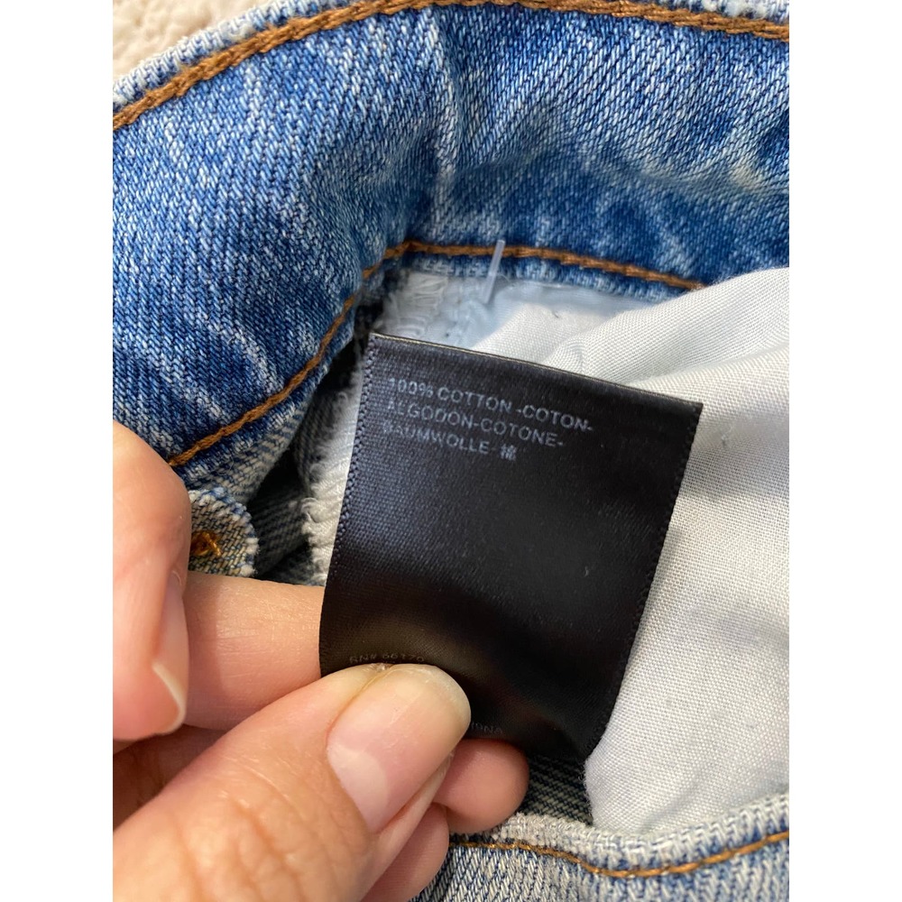 NWT BDG Roxi Destructed Denim Mini Skirt - Picture 4 of 6